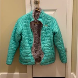 Reversible, North Face coat,